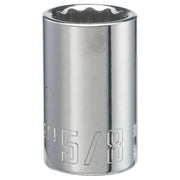 CRAFTSMAN CMMT47505 chrome 5/8-inch socket tool, front angle, on white background.