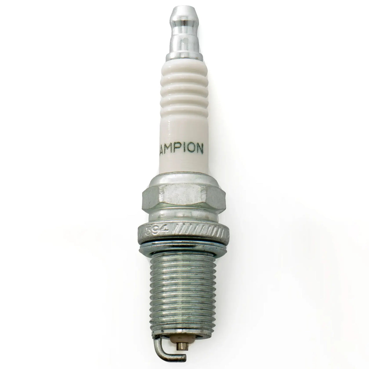 Craftsman spark plug 5095 white background beauty shot side view